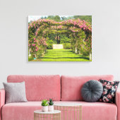 Imprimantes de toile enrobée d'arc rose (Insitu(Salon))