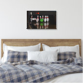 Imprimantes en toile de Bowling (Insitu(Chambre))