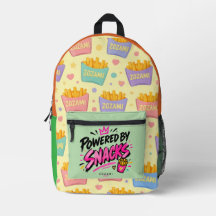 Alimenté par des Snacks – Sac à dos pour amateur d