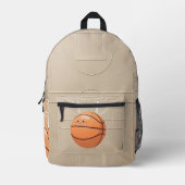 Imprimé Basket Bounce sac à dos (Recto)