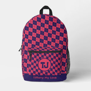 Imprimé Beau Nom d'été Sac à dos de sport personnalisé