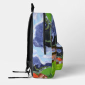 Imprimé Beau sac à dos Norvège (Gauche)