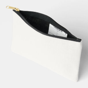 Imprimé blanc cassé Coupe coudre petit sac d'acces