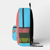 Imprimé Bright Watermelon sac à dos (Droite)