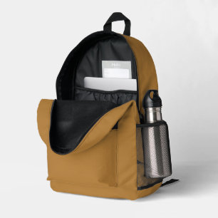 Imprimé Broderie tendance orange sac à dos coupé et cousu