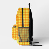 Imprimé Chic Monogrammed Team Girls sac à dos (Droite)