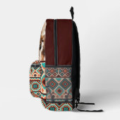 Imprimé Conception de sac à dos tribal Esprit de force (Droite)