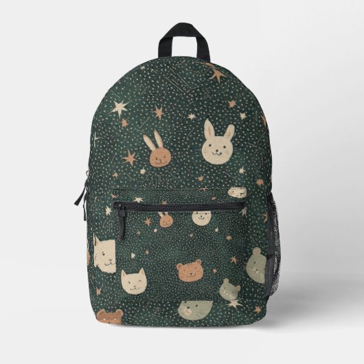 Imprimé Constellation de critère étoilé - sac à dos (Recto)