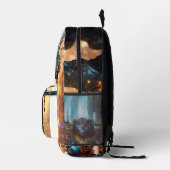 Imprimé Cyflash : Tiger Tech Ride Print Cut Sew sac à dos (Droite)