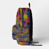Imprimé Dark Geometric - Sac à dos (Droite)