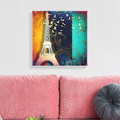 Imprimé de toile d'art tourbillon (Insitu(Salon))