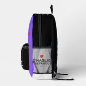 Imprimé D'Maglio et le sac à dos - Le réel (Droite)