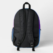 Imprimé D'où venez-vous? sac à dos (Verso)