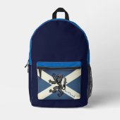 Imprimé Écosse, sac à dos Rampant, drapeau écossais /vinta (Recto)