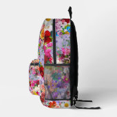 Imprimé fleurs de sac à dos (Droite)