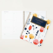 Imprimé floral minimaliste (Devant avec enveloppe)