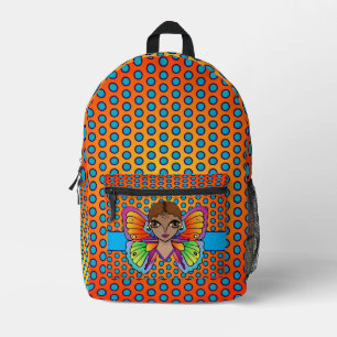 Imprimé Gros yeux et Pois Print Cut sac à dos