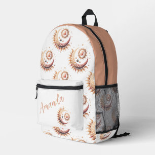 Imprimé Harmonie Rayonnante — Conception de sac à dos arti