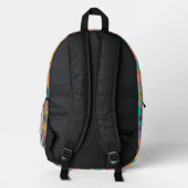 Imprimé Image colorée sur sac à dos (Verso)