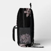 Imprimé Image de fleurs sur sac à dos (Droite)