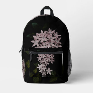 Imprimé Image de fleurs sur sac à dos