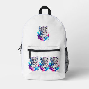 Imprimé Imprimer le sac à dos de coupe