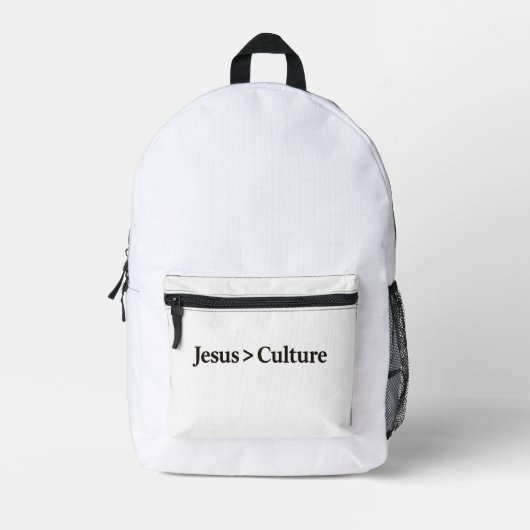 Imprimé Jésus > Sac à dos Culture (Recto)