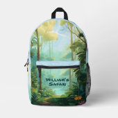 Imprimé Joli sac à dos à imprimer Jungle (Recto)