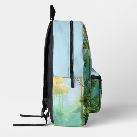 Imprimé Joli sac à dos à imprimer Jungle (Gauche)