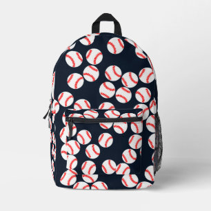 Imprimé Joli sac à dos de baseball