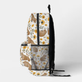 Imprimé Jote Capybara sac à dos Floral (Droite)