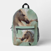 Imprimé Le Cheval d'or Stallion - sac à dos (Recto)