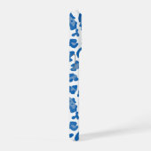 Imprimé léopard bleu et blanc Monogramme (Côté droit)