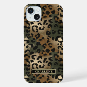 Imprimé Léopard Camo Monogrammé