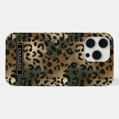 Imprimé Léopard Camo Monogrammé (Verso Horizontal)