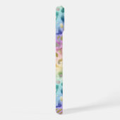 Imprimé léopard iridescent pastel monogrammé (Côté droit)