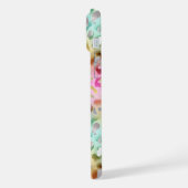 Imprimé léopard iridescent pastel monogrammé (Côté gauche)