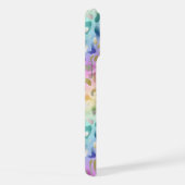 Imprimé léopard iridescent pastel monogrammé (Côté droit)