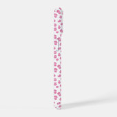 Imprimé Léopard Rose Monogrammé Moderne (Côté droit)