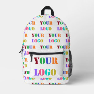 Imprimé Logo personnalisé de l'entreprise Votre sac à dos 