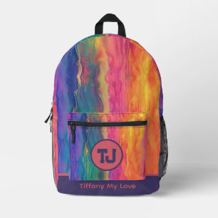 Imprimé Magnifique sac à dos Monogrammed Coach