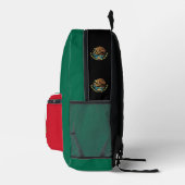 Imprimé Mexique, sac à dos vert, drapeau mexicain / patrio (Droite)