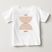 Imprimé moderne Bébé enfants Blanc | tshirts | (Devant)