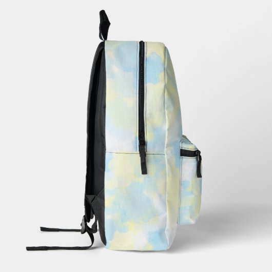 Imprimé Monogram Girly Pastel sac à dos à Cravate (Gauche)