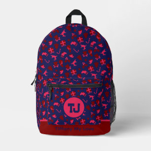 Imprimé Nom du cool Favoriser le sac à dos cadeau pour ell
