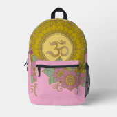 Imprimé OM Mandala - Sac à dos (Recto)