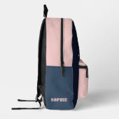 Imprimé Pack Meow avec sac à dos chat mignon (Gauche)