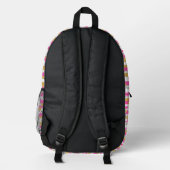 Imprimé Paint the Day : Abstrait sac à dos chic (Verso)