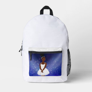 Imprimé Petit sac à dos Black Ballerina