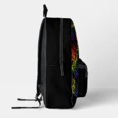 Imprimé Print Cut Sew Sew sac à dos Rainbow Pineappy (Gauche)